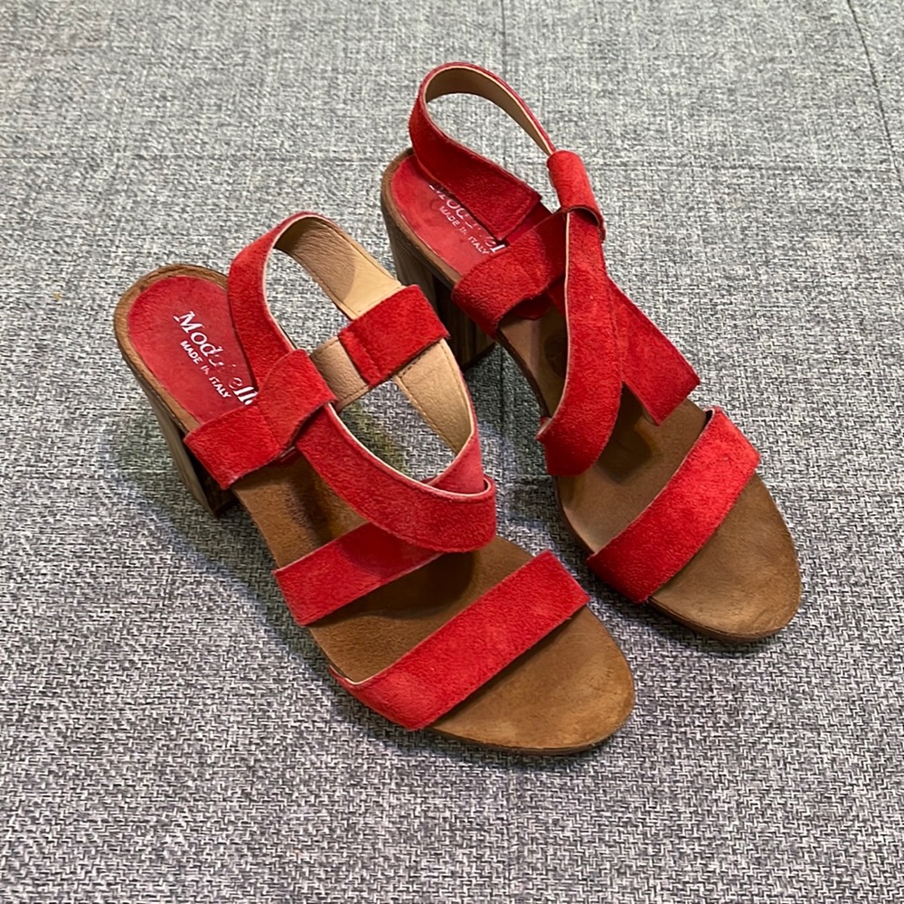FINAL SALE High heeled summer sandals